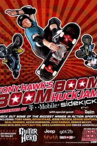 Tony Hawk's Boom Boom Huck Jam North American Tour poster