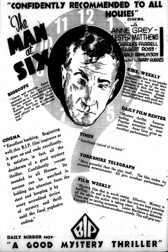 The Man at Six poster