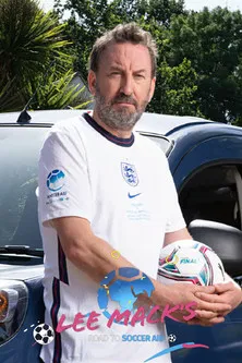 Lee Mack's Road to Soccer Aid poster