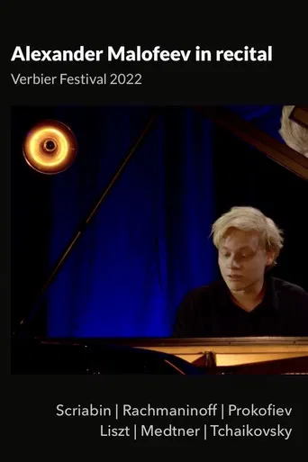 Alexander Malofeev: Verbier Festival poster