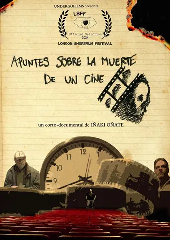 Apuntes sobre la muerte de un cine poster