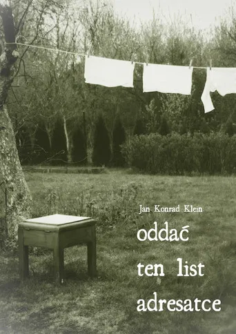 Oddać ten list adresatce poster
