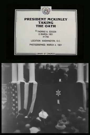 President McKinley Taking the Oath poster