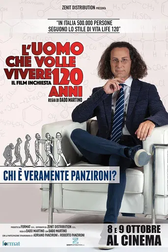L'uomo che volle vivere 120 anni poster