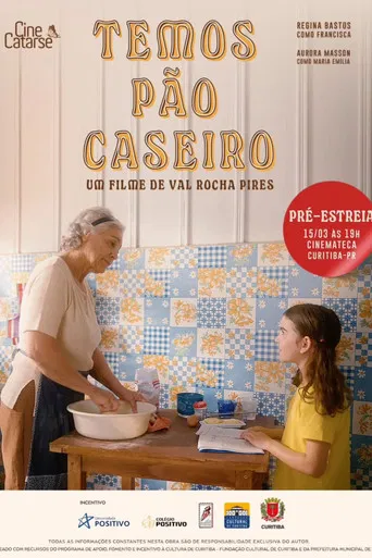 Temos pão caseiro poster