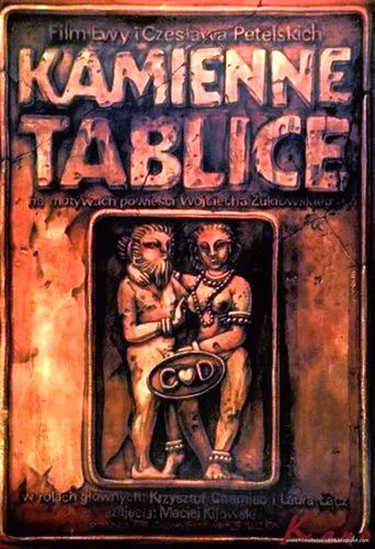 Kamienne tablice poster