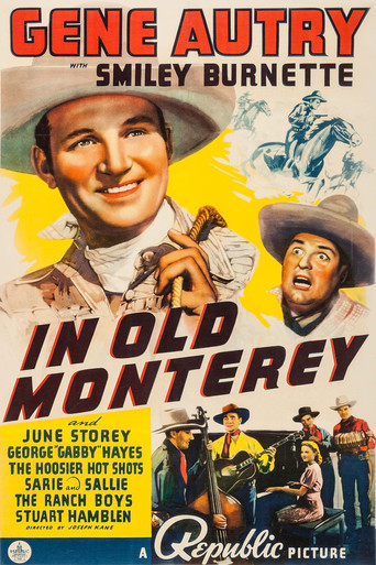 In Old Monterey poster