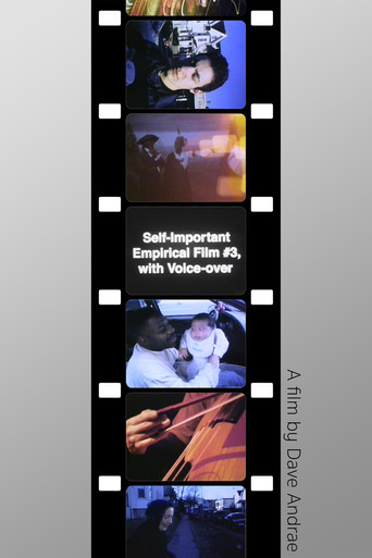 Self-Important Empirical Film #3, with Voice-over poster