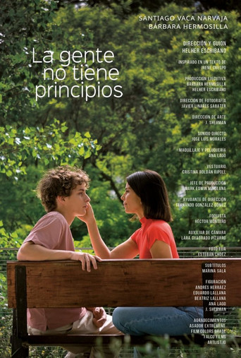 La gente no tiene principios poster