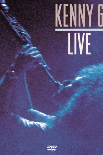 Kenny G Live 1989 poster