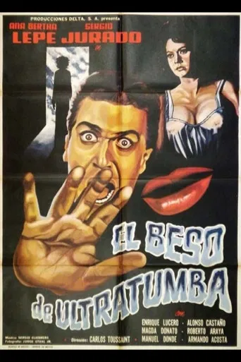 El beso de ultratumba poster
