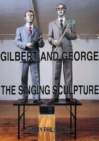 Gilbert and George The Singing Sculpture poster