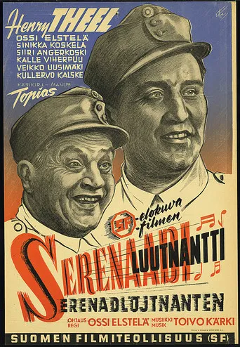 Serenaadiluutnantti poster