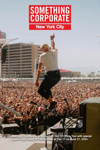 Something Corporate: New York City poster