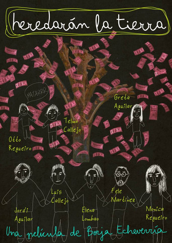 Heredarán la tierra poster