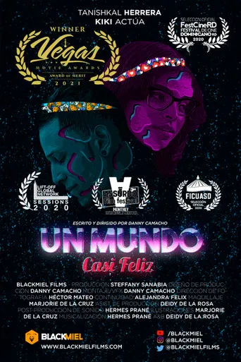 Almost a happy world poster