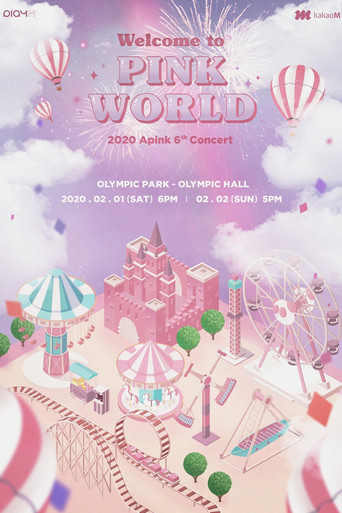 2020 Apink 6th Concert 'Welcome To PINK WORLD' poster
