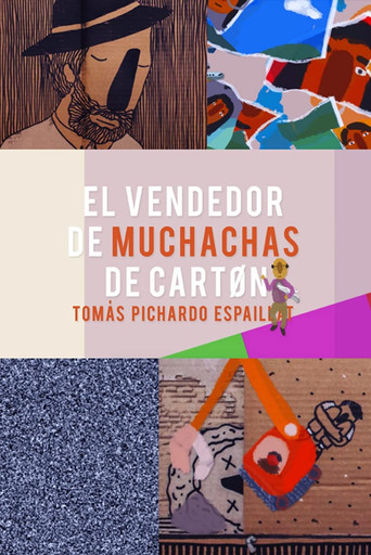 El Vendedor de Muchachas de Cartón poster