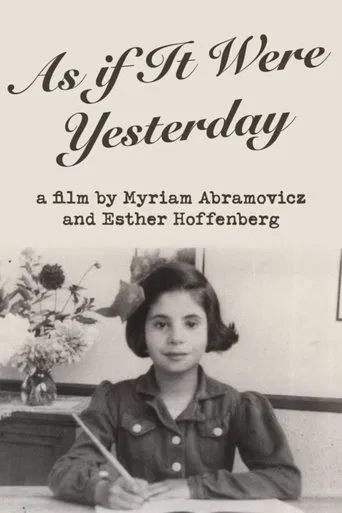 As If It Were Yesterday poster