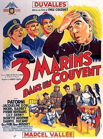 Trois marins dans un couvent poster