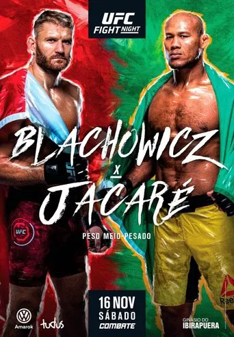 UFC Fight Night 164: Blachowicz vs. Jacare poster