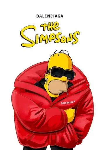 The Simpsons | Balenciaga poster