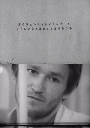 A Statement about Jealousy poster