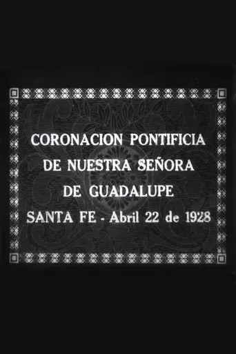 Coronación Pontificia de Nuestra Señora de Guadalupe poster