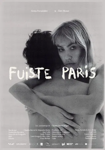 Fuiste París poster