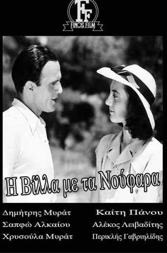 The Villa with the Water Lilies poster