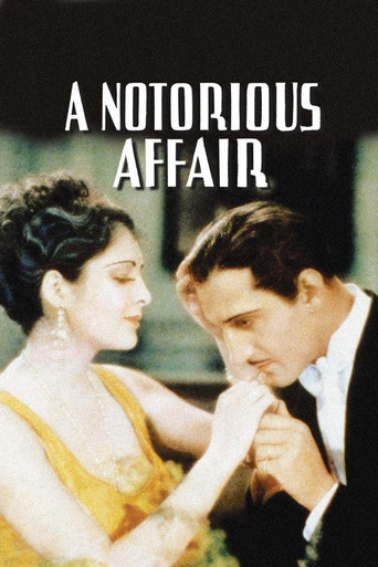 A Notorious Affair poster