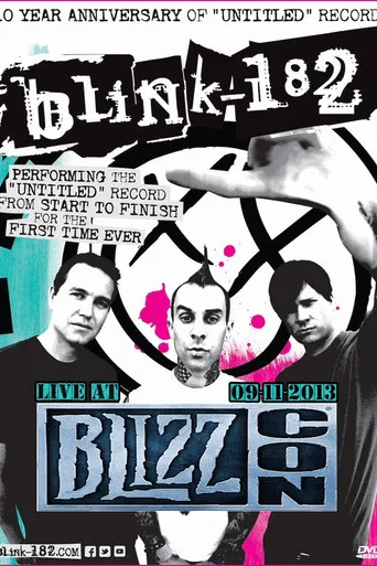 blink-182: Live at Blizzcon poster