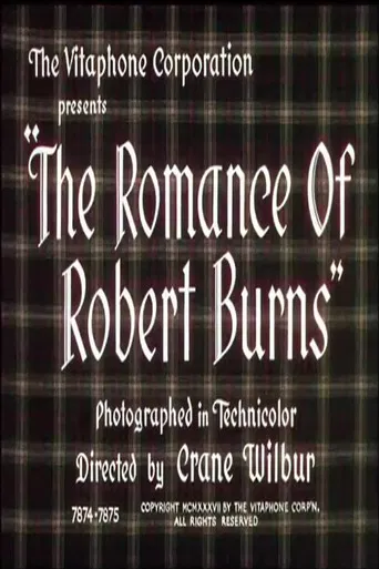 The Romance Of Robert Burns poster