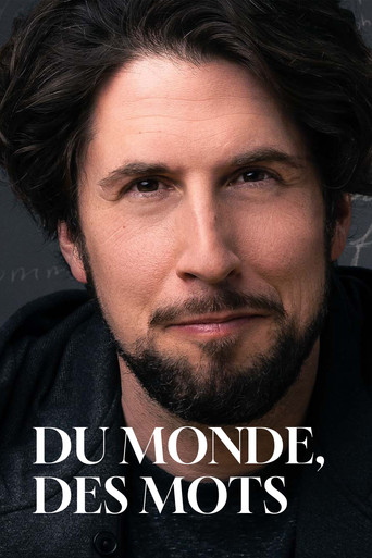 Du monde, des mots poster