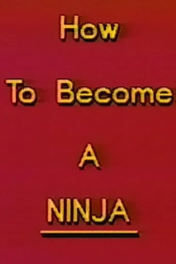 How to Become a Ninja poster