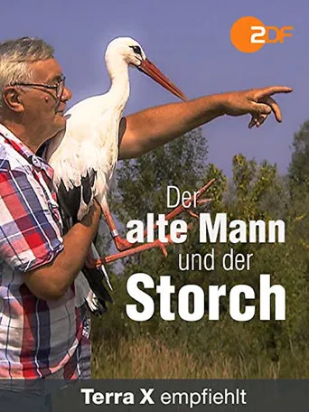 Der alte Mann und der Storch poster