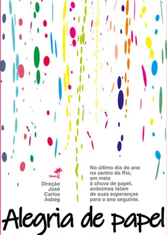Alegria de Papel poster