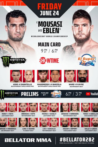 Bellator 282: Mousasi vs. Eblen poster