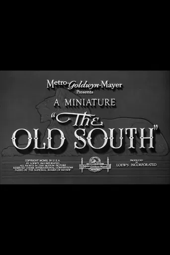 The Old South poster