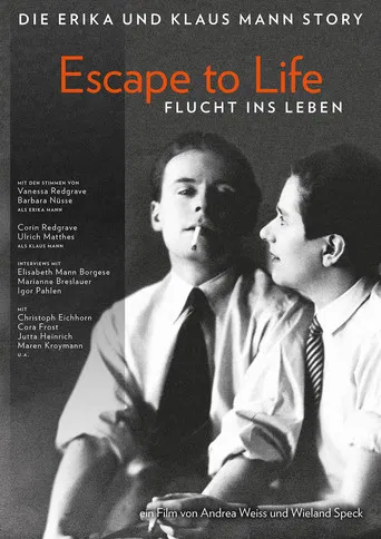 Escape to Life: The Erika and Klaus Mann Story poster