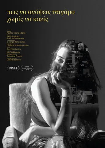 How to light a cigarette without burning yourself poster