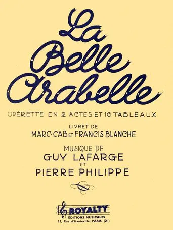 La Belle Arabelle poster