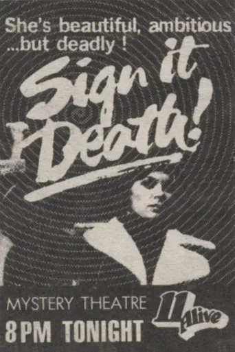 Sign It Death poster