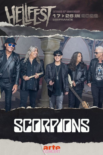 Scorpions - Au Hellfest 2022 poster