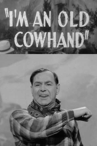 I'm an Old Cowhand poster
