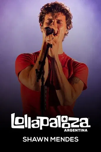 Shawn Mendes: Lollapalooza Argentina 2025 poster