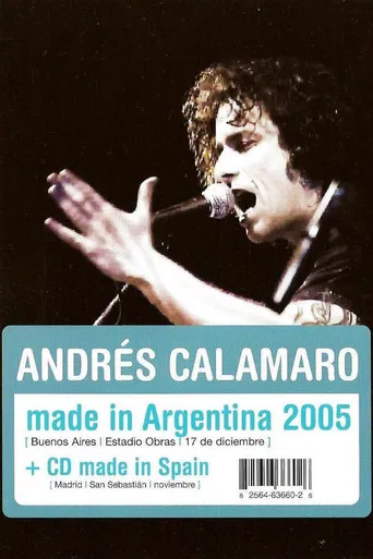 Andrés Calamaro - Made In Argentina poster