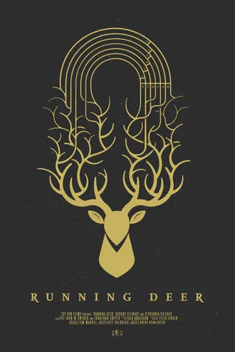 Running Deer poster