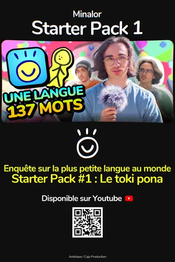 Enquête sur la plus petite langue au monde - Starter Pack #1 : Le toki pona poster