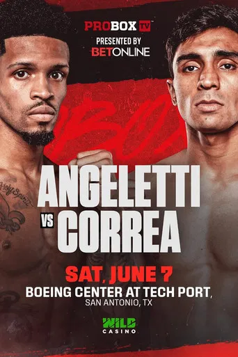 Michael Angeletti vs. Eros Correa poster